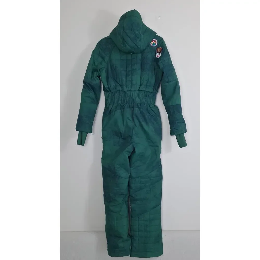 Free People FP Movement Evergreen Combo All Prepped Patch Ski Suit Sz Small NWT